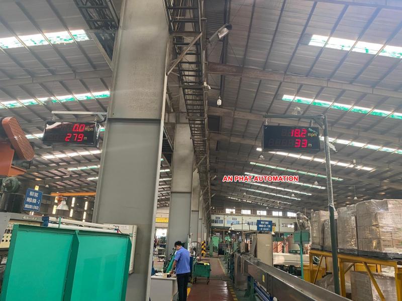 Lắp đặt bộ đếm - giám sát các thông số trong sản xuất