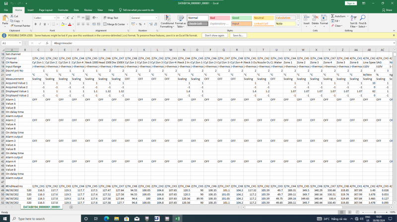 Giám sát dây chuyền bọc cáp điện