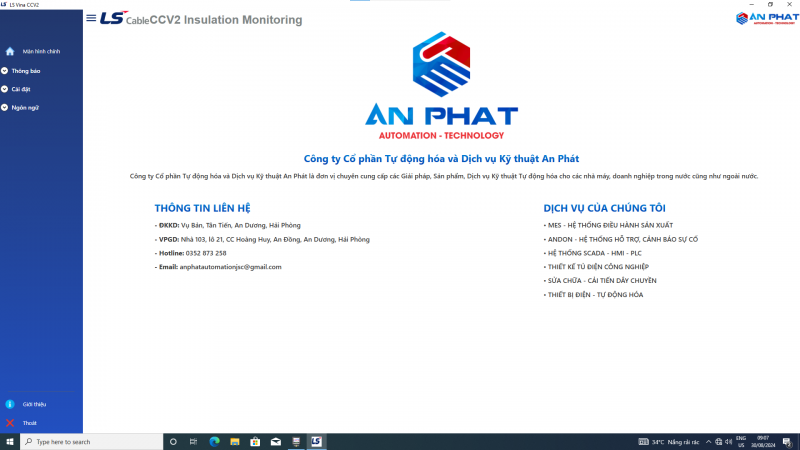 Giám sát dây chuyền bọc cáp điện